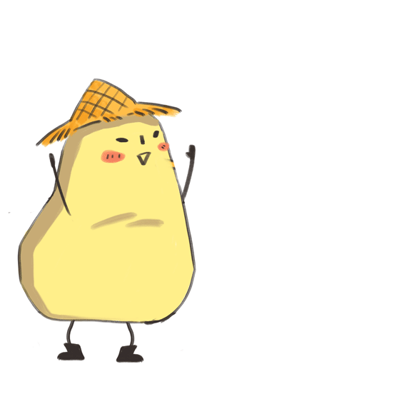 你们爱的小土豆表情包又又又来啦!原创插画 by 摄