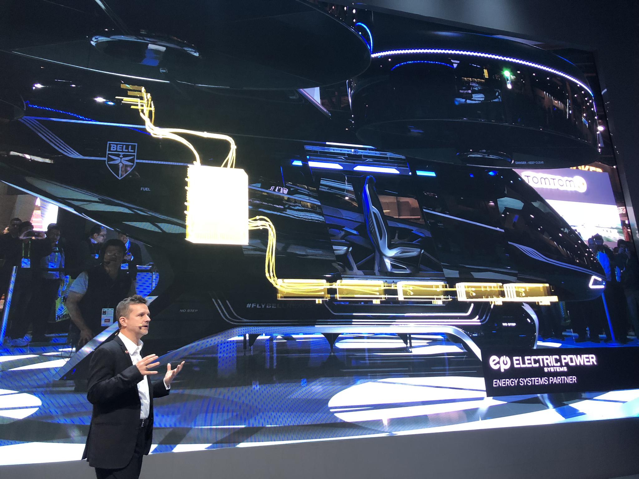 贝尔：Nexus飞行器创新超Tesla，未来出行终极形态|CES 2019