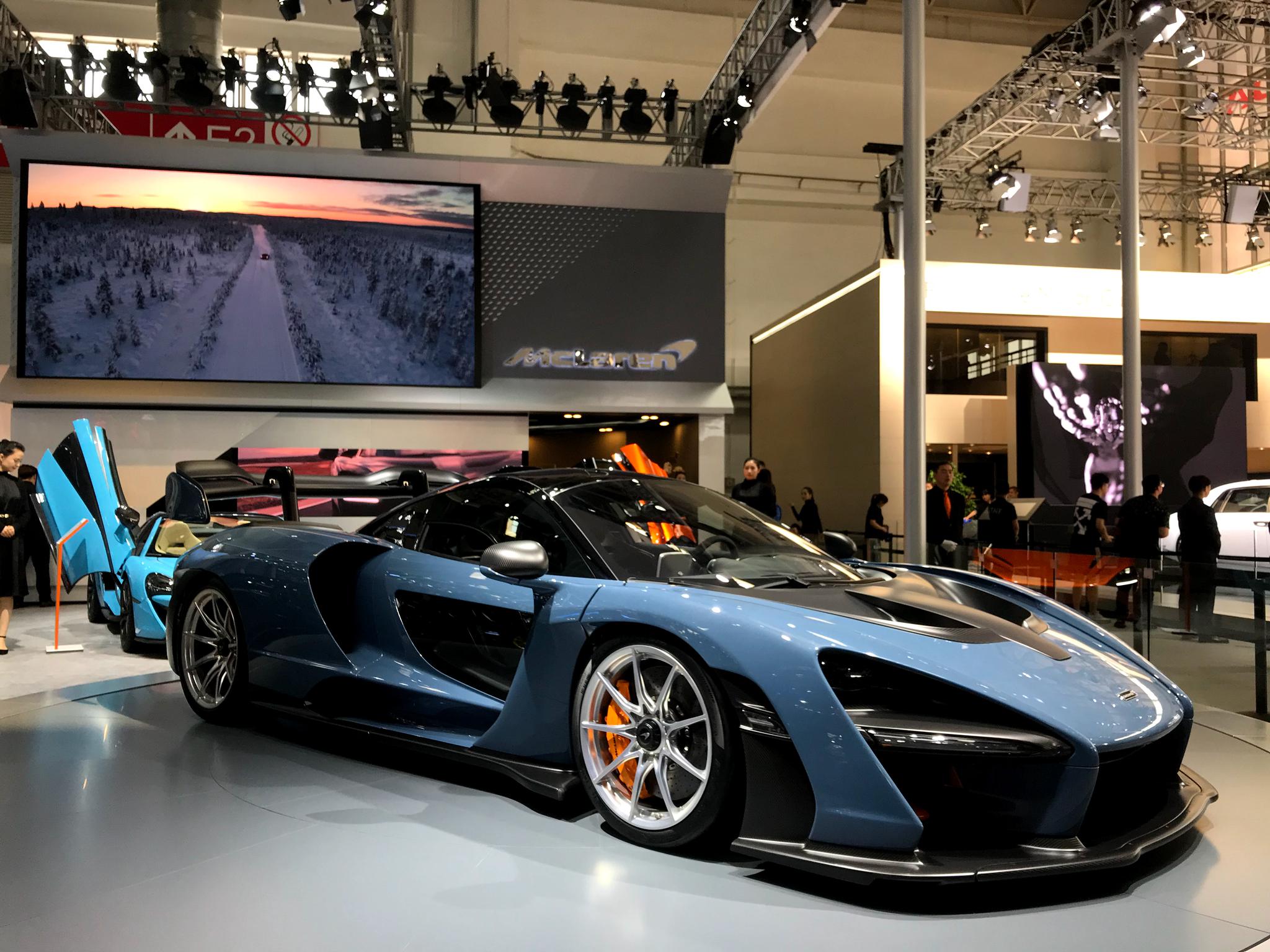 尾翼超级大的迈凯伦SENNA