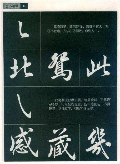 学习行书必看——标准的行书笔法及结构行书是介于楷书与草书之间的