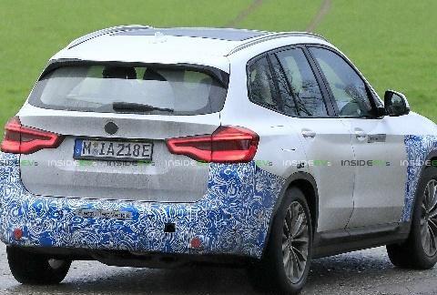宝马电动SUV iX3再曝光：272马力，70度大电池，续航超400公里