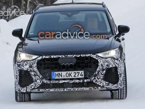 全新一代奥迪RS Q3路试谍照图曝出！或于日内瓦车展首发亮相！