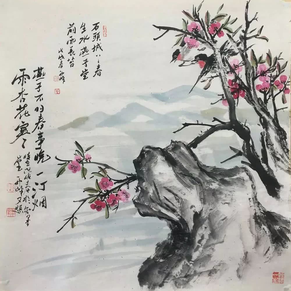 “来自一颗小桃子的美好祝福”画家卯峰作品欣赏