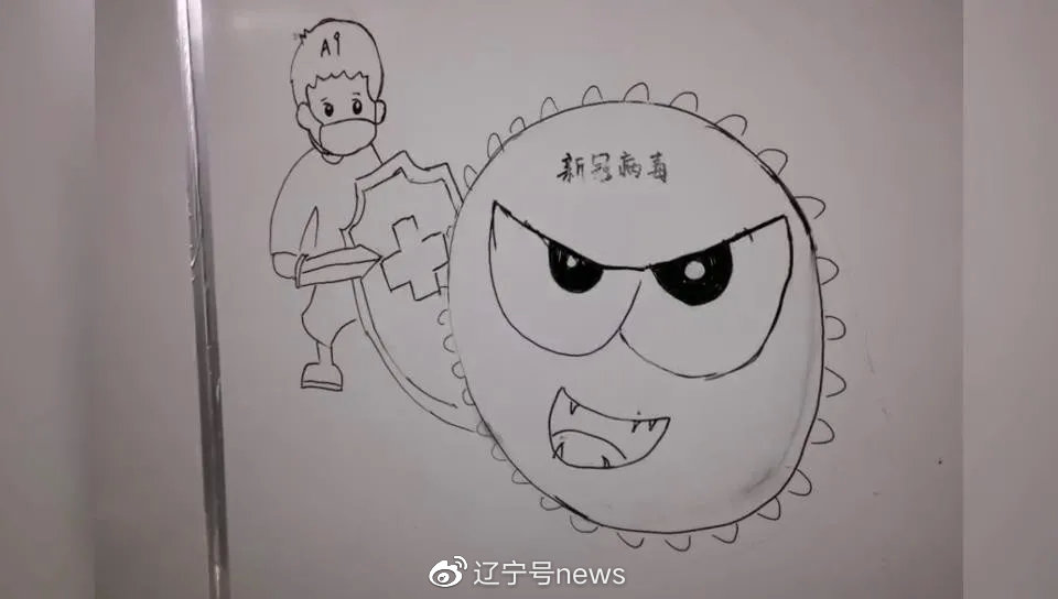 辽宁灵魂画手"承包"雷神山|医护人员|新冠肺炎_新浪网