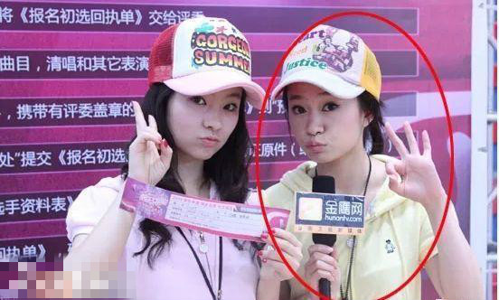 陈昱霖大学时长相清纯,曾参加快乐女声,被赞可