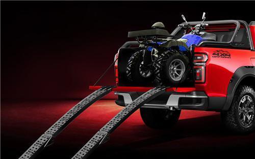 长城全新皮卡亮相上海车展,这次“炮”口瞄准了福特猛禽?