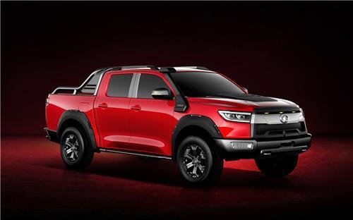 长城全新皮卡亮相上海车展,这次“炮”口瞄准了福特猛禽?