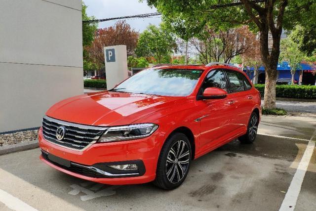 是两厢车还是旅行车,全新大众朗行再现身,车身颜色也成亮点