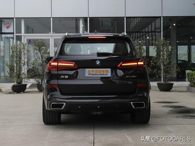 2019款宝马X5 顶配版,宝石青色最好看,水晶档把秒赞