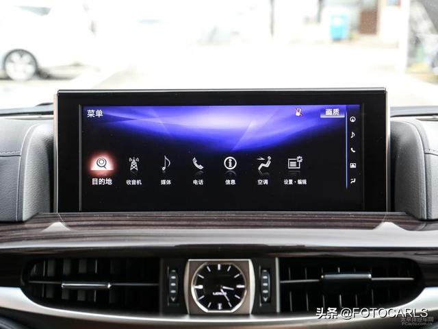 实拍|全新雷克萨斯LX570 巅峰特别版,比老款更炸眼,内饰很赞