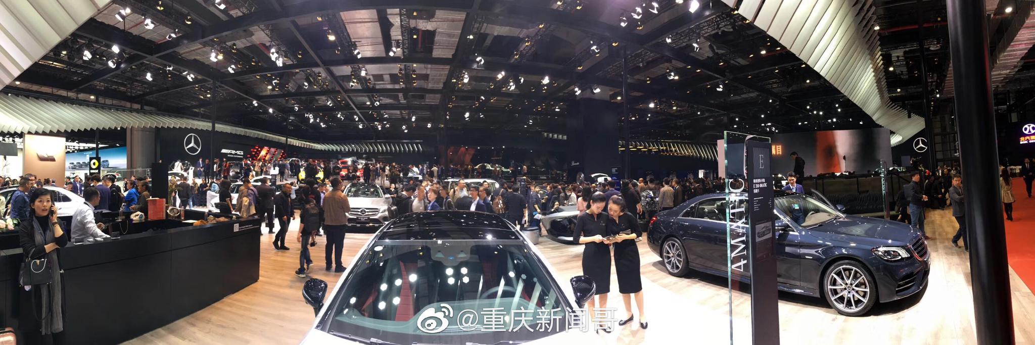 2019年上海国际车展，虽然发生了西安4S店事件