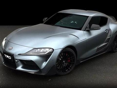 “性能暴躁”丰田GR Supra TRD概念车官图公布