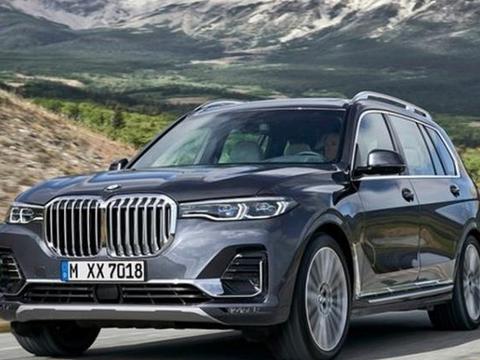 预售103万起，宝马X7超豪华SUV到店实拍，比奔驰GLS还帅