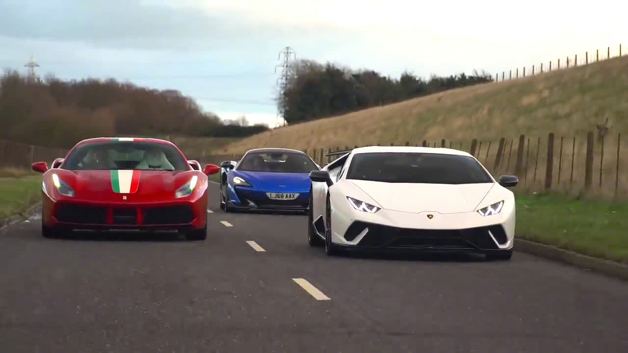 三枚跑车实测——MCLAREN 600LT / LAMBORGHINI HURACAN PERFORMANTE