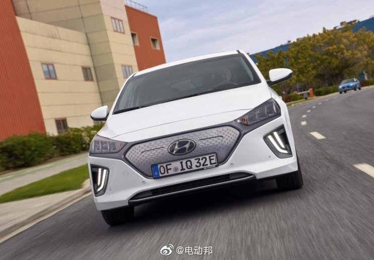 现代发布了新款IONIQ electric车型官图