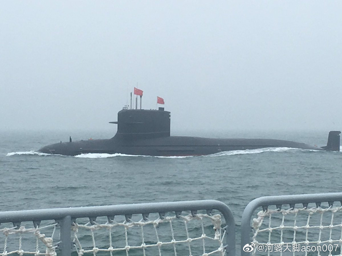 来华参加 庆祝活动的德国海军参谋部长Andrea