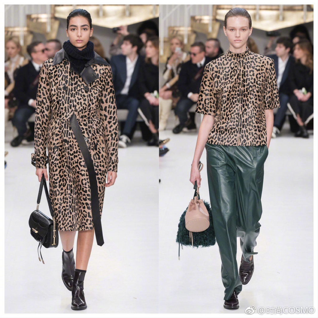 Tod's F/W 2019 ,各色的皮革和风衣外套一向为人所喜爱