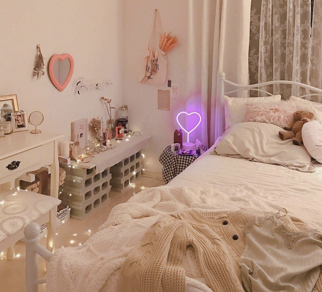 可爱少女现代卧室 - amy1设计效果图 - 每平每屋·设计家