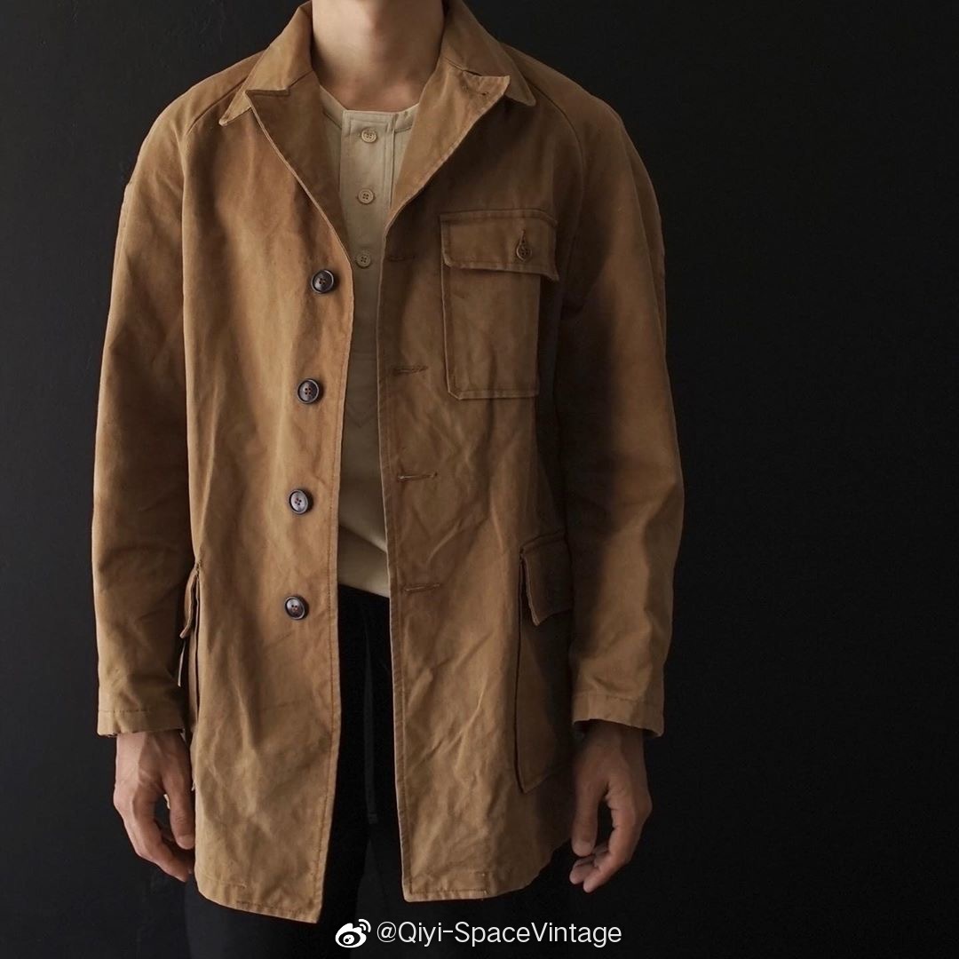 30s French Vintage Hunting Jacket_新浪新闻