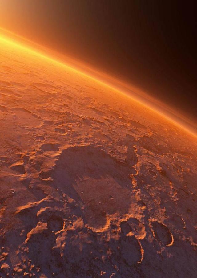 新发现火星大气层每年都出现巨洞,水蒸气由此出逃,终成沙漠星球