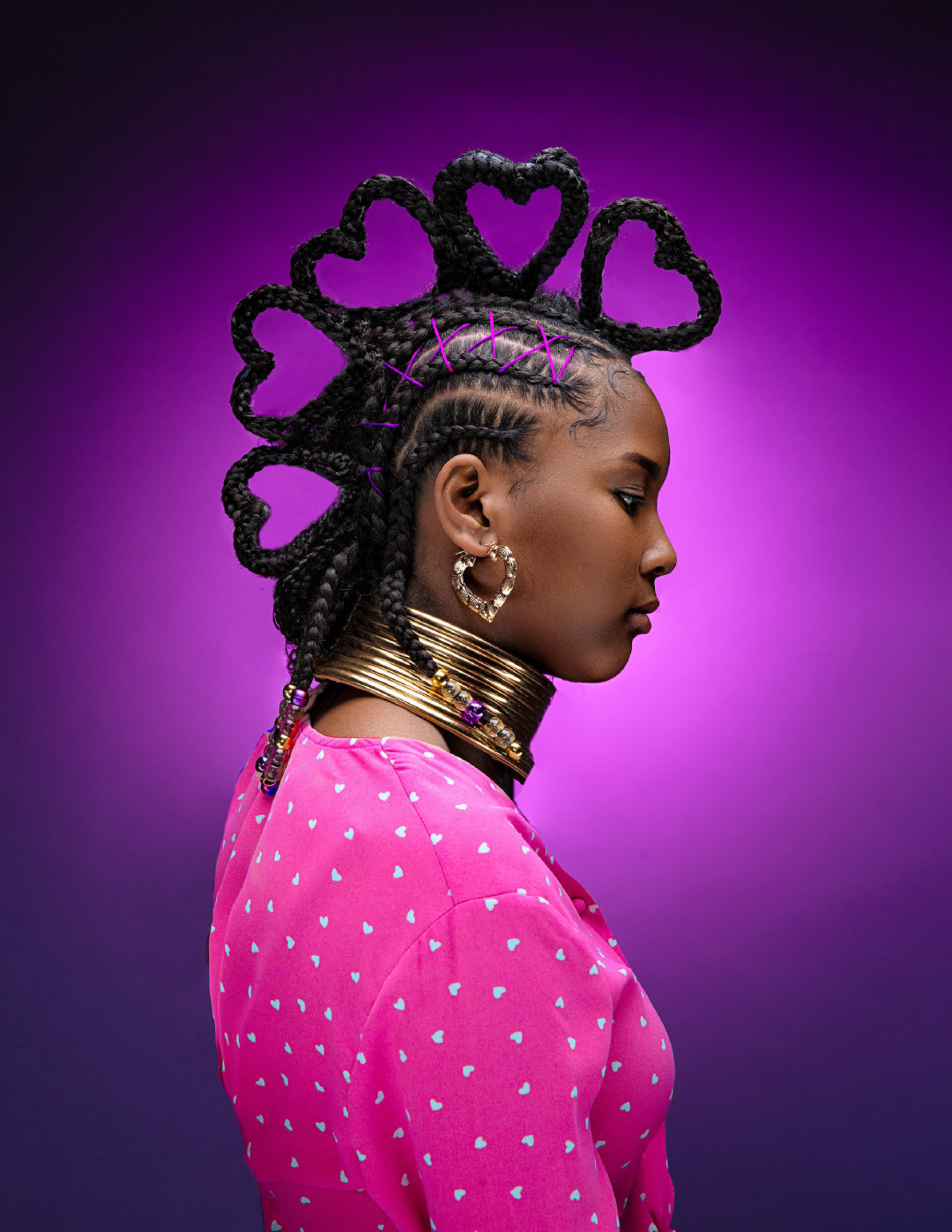 非洲艺术摄影系列挑战年轻黑人模特的审美标准亚特兰大夫妻摄影二人