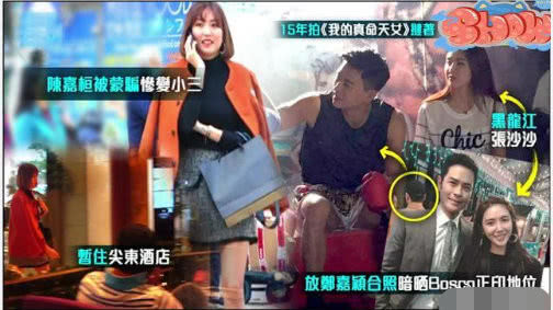 陈嘉桓好惨一女人！因黄宗泽而被骂是小三，还曾遭陈浩民强吻过
