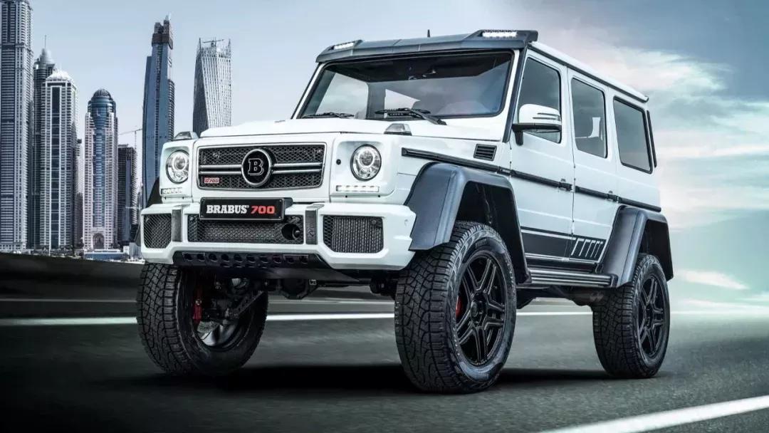 限量10台,Brabus推出奔驰G 700 4x4十分之一