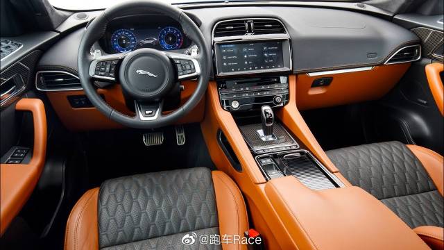 2019捷豹F-Pace SVR -内饰(全彩)@豪华车频道 @汽车TV