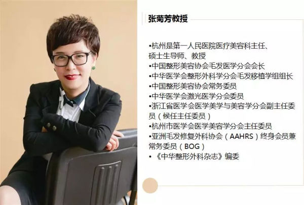 医巢特聘专家张菊芳教授主编《现代毛发移植技术》