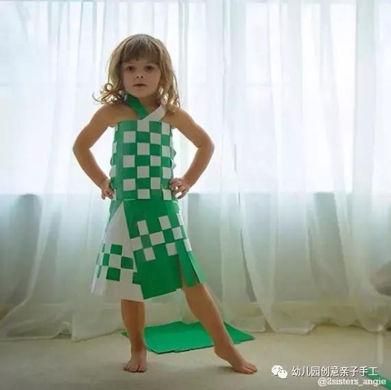 幼儿园环保时装秀,给孩子一个机会,秀出美美自己!