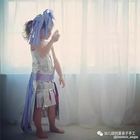 幼儿园环保时装秀,给孩子一个机会,秀出美美自己!