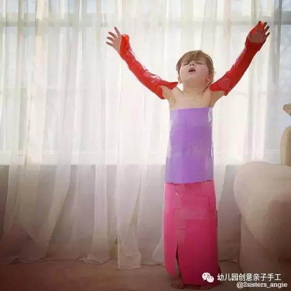 幼儿园环保时装秀,给孩子一个机会,秀出美美自己!