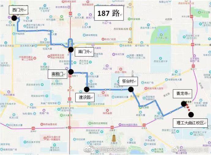 西安178路公交车路线图,西安102路公交车路线图 西安187路,528路公交线路延线