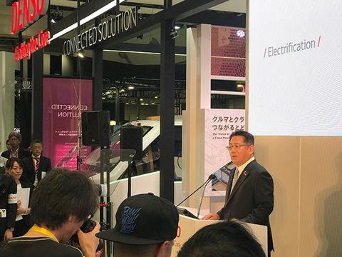 电装携三大解决方案亮相东京车展 CEO现场揭秘四化布局