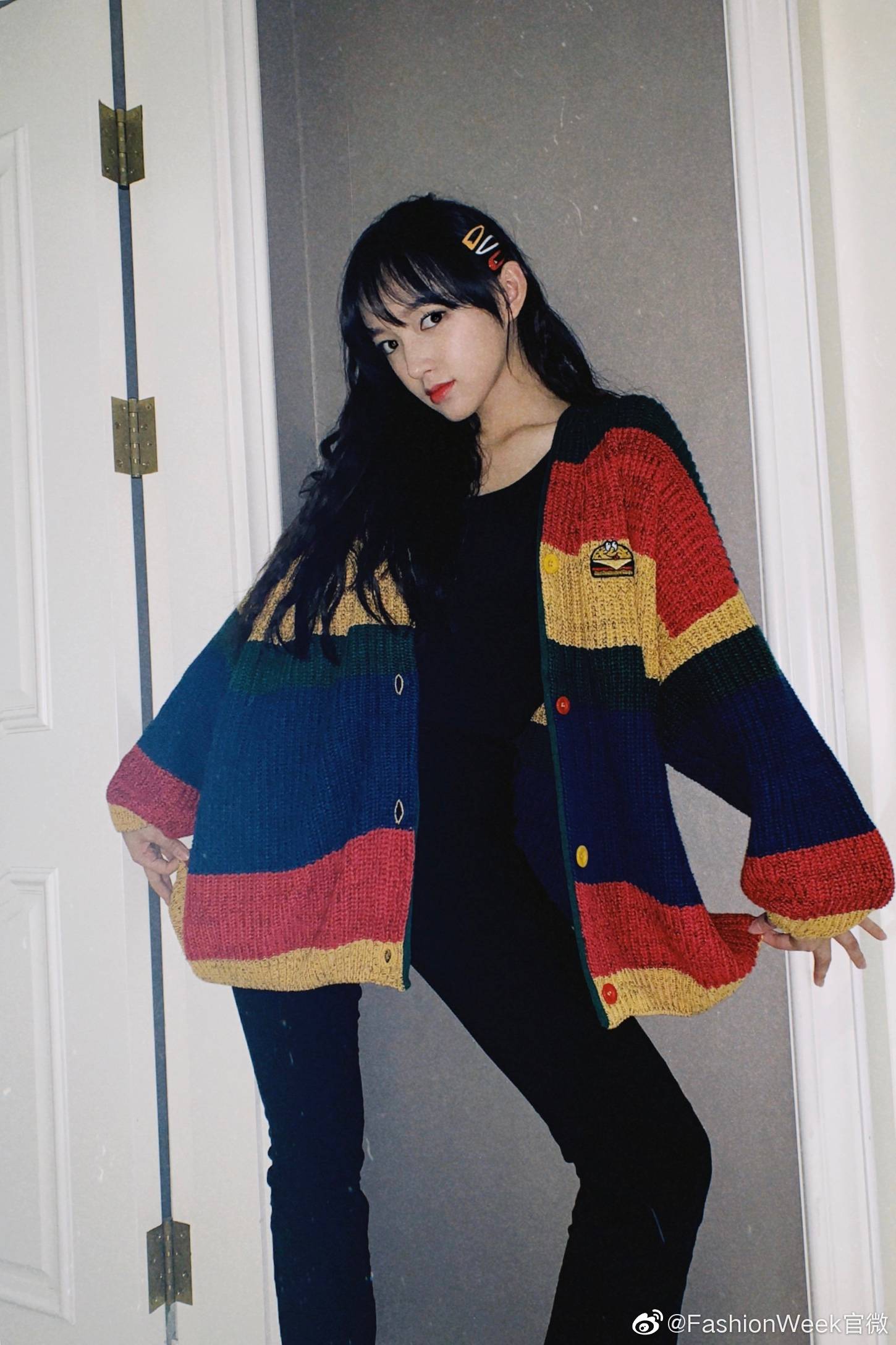 程潇ins日常更新,漂亮可爱的发夹少女