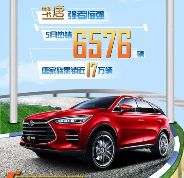 比亚迪公布五月销量,涨势背后难掩窘态,65万辆的年目标估计要黄