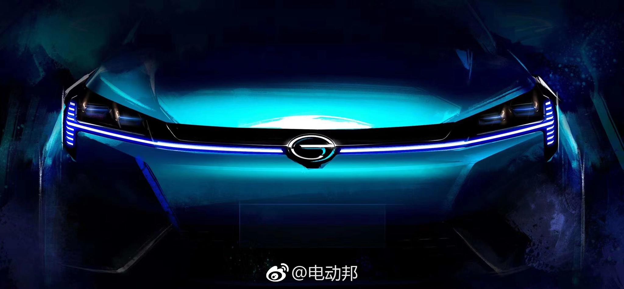 广汽新能源aion系列首款suv预告图发布，NEDC续航超600km