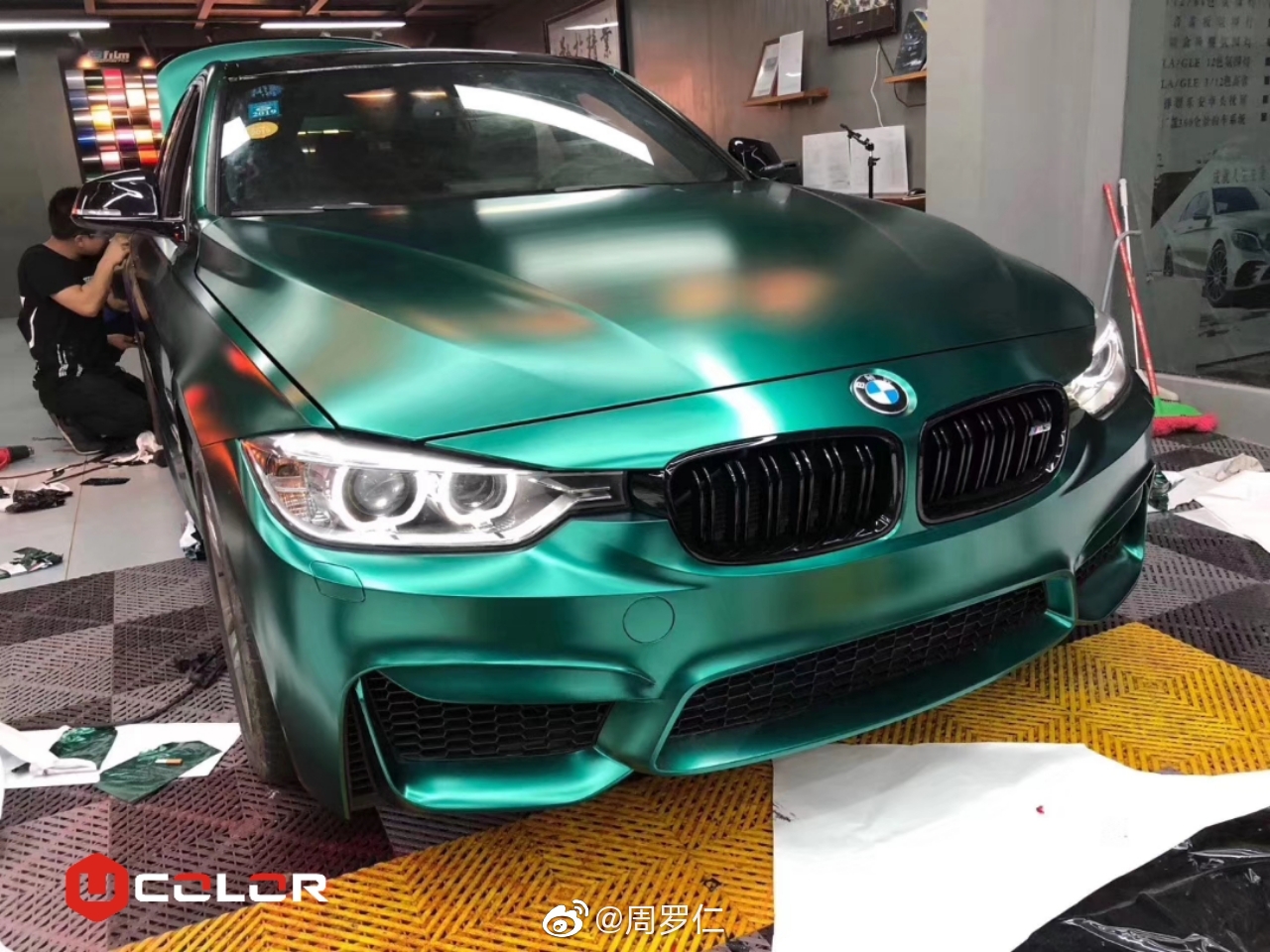 bmw 宝马320电光祖母绿-新浪汽车