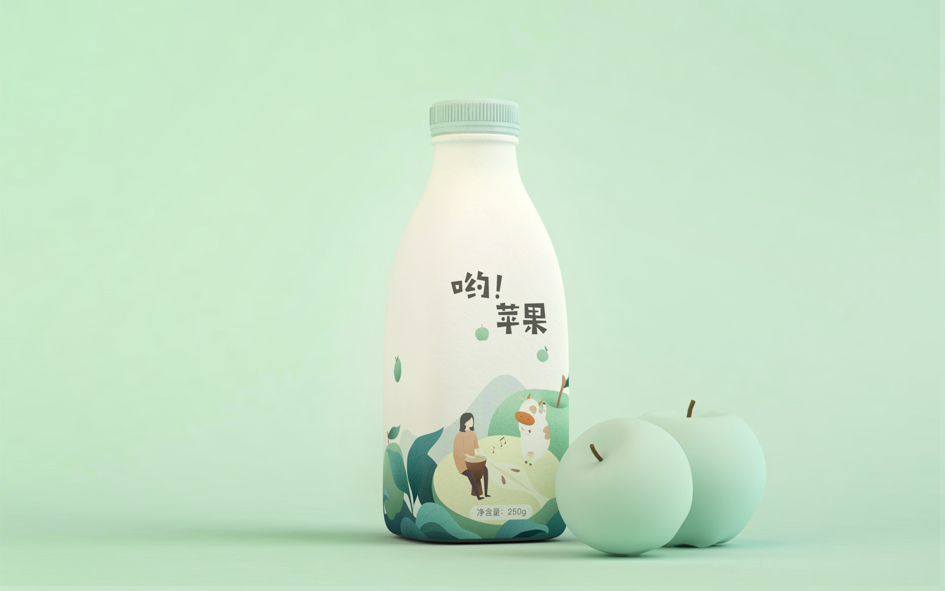 酸奶包装设计|平面|包装|唐彩华业 - 原创作品 - 站酷 (ZCOOL)
