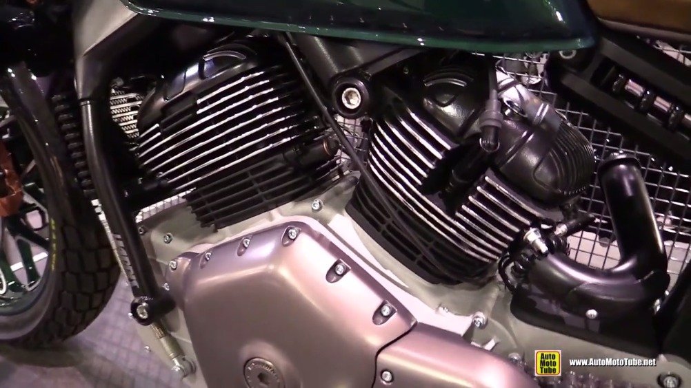 实拍2019 Royal Enfield KX概念车