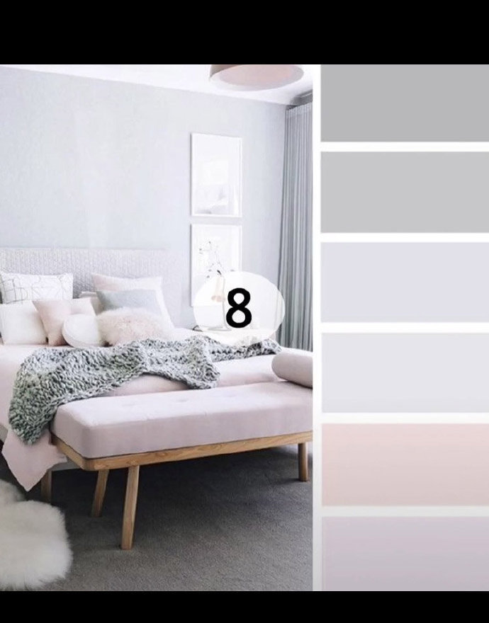 10套家居配色方案，太漂亮了，很实用!