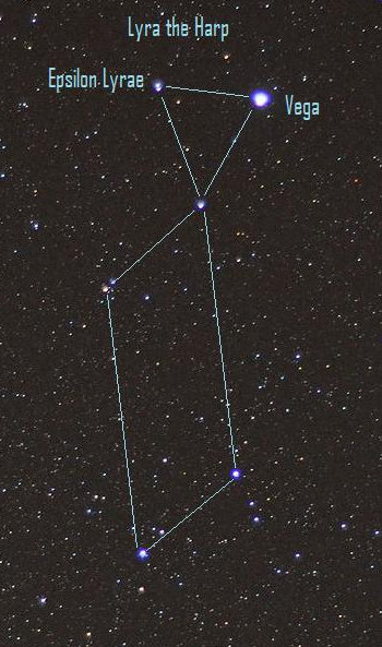 天琴座流星雨极大前瞻：位于天琴座流星雨辐射点附近的织女星