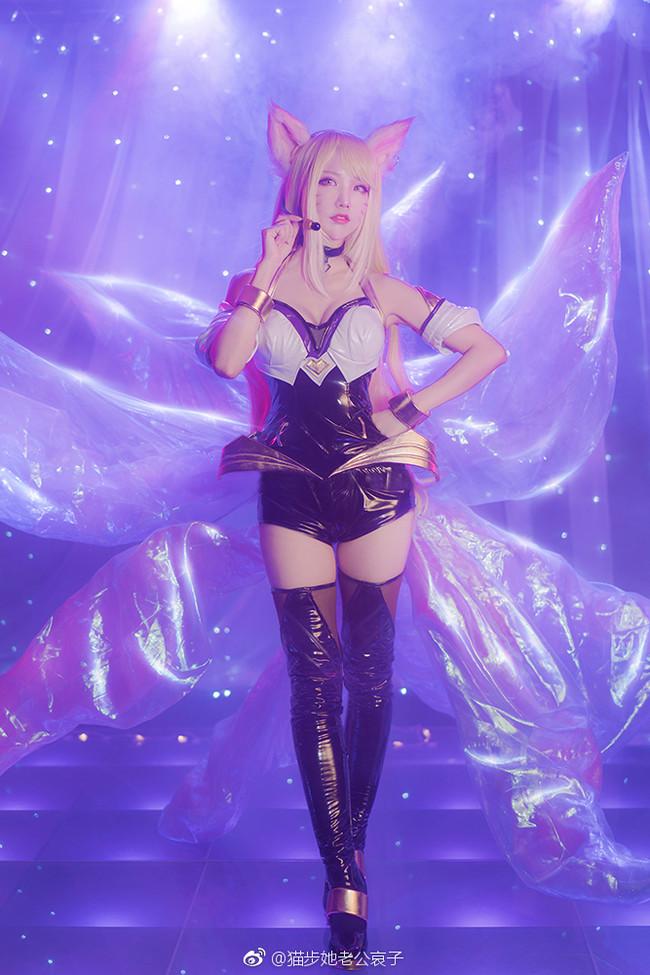 英雄联盟kda女团阿狸cosplay KDA女团皮肤阿狸原型居然是她?|狸|女团|英雄
