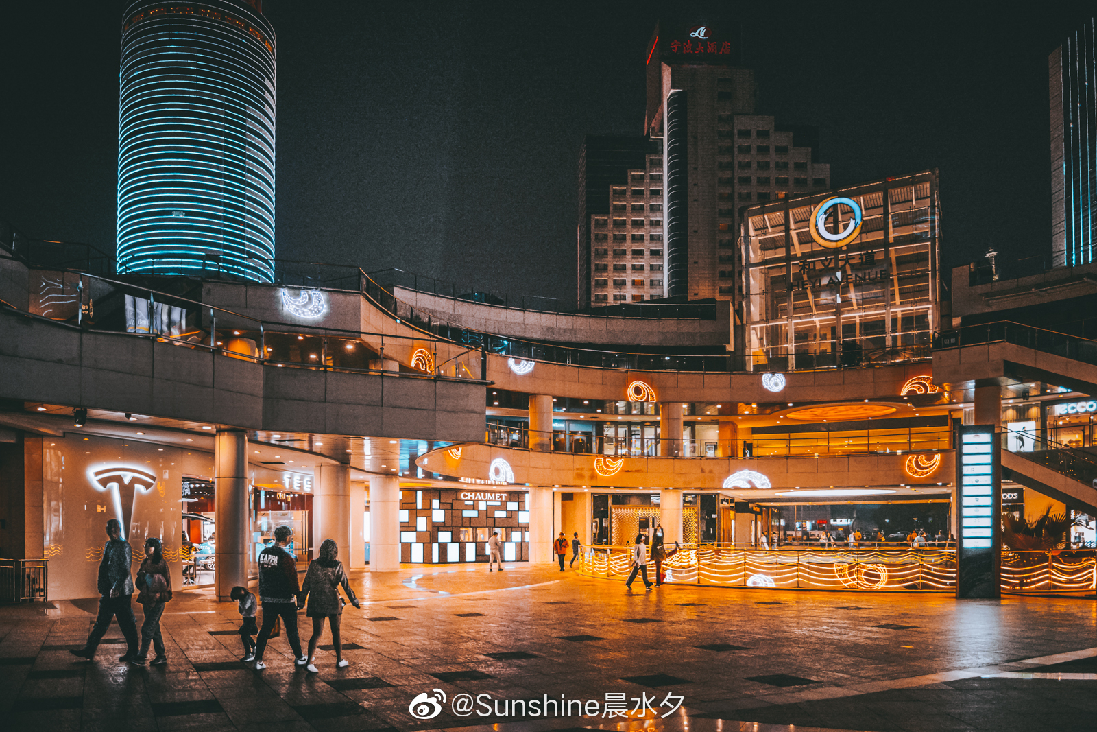 宁波和义大道。 @西门町吃在宁波 @微博摄影 @微相册