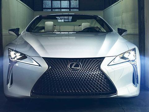 美到窒息 雷克萨斯LC敞篷版概念车官图发布 北美车展正式亮相