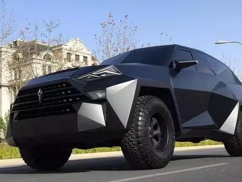 一脚油门半包中华，价格超千万的国产硬汉，气势完全不输BBA