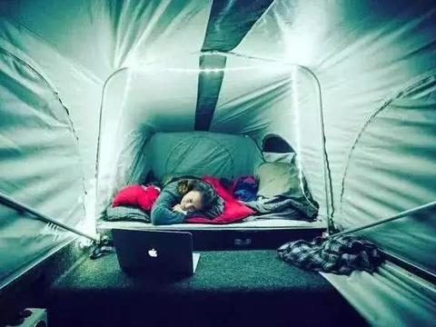 【改装】一款国外新开发的皮卡车越野露营背负...