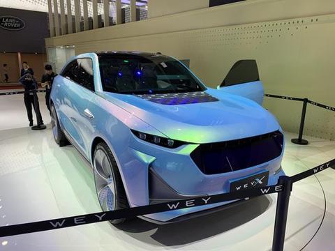 比VV7更大更豪华？全新WEY X旗舰概念SUV上海车展首发！
