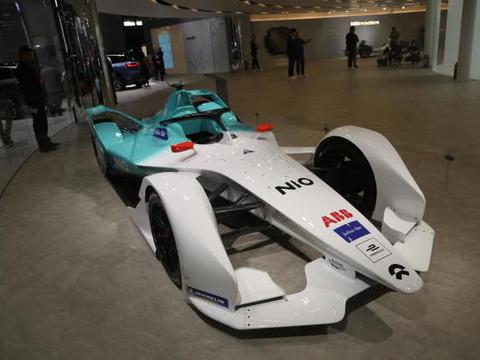蔚来FE电动方程式赛车，二代“同温层概念”战车，上海车展实拍