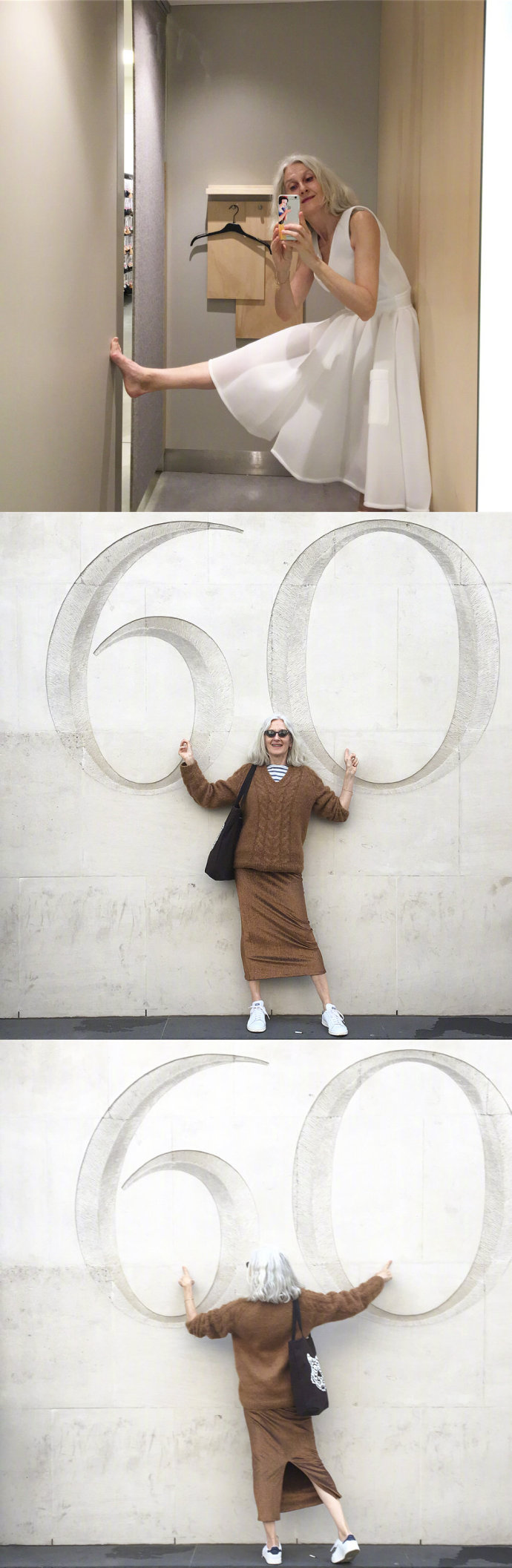 摩登奶奶Sylne简直就是活到老作到老的标杆，人不会作枉老年 ins